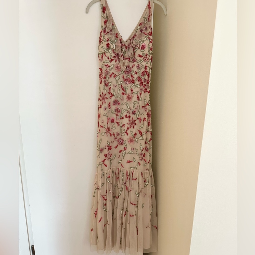 Aidan Mattox Beaded Gown